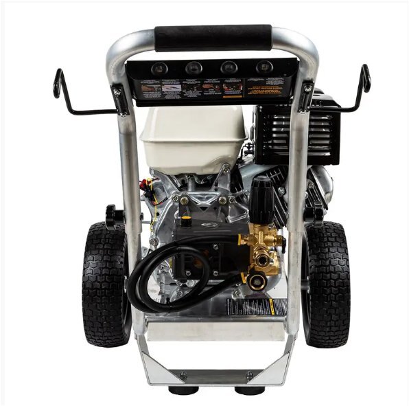 BE Power 4,000 PSI 4.0 GPM Gas Pressure Washer with Honda GX390 Engine and AR Triplex Pump