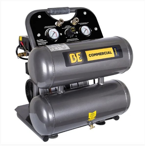 BE Power 2.8 CFM @ 90 PSI Electric Air Compressor with 1.0 HP Motor