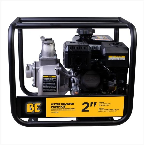 BE Power 2 High Pressure Water Transfer Pump with Powerease 225 Engine