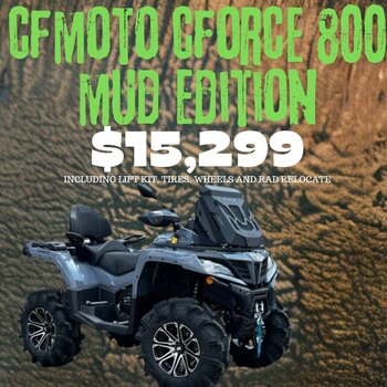 2023 CFMOTO CFORCE 800 XC EPS 2UP ATV Ghost Grey