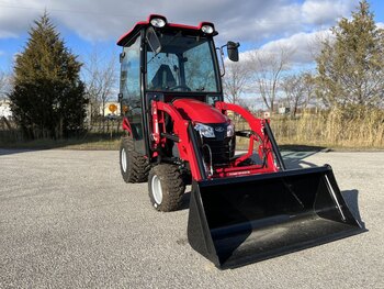 2023 Mahindra eMax 20S HST Cab with 23L Loader