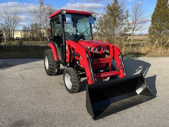 2023 Mahindra 2638 HST 4WD Cab Tractor with Loader & Backhoe & 16 Bucket