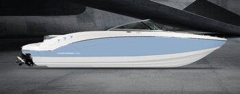 2023 CHAPARRAL 23 SSi Wide Band Hull Steel Blue