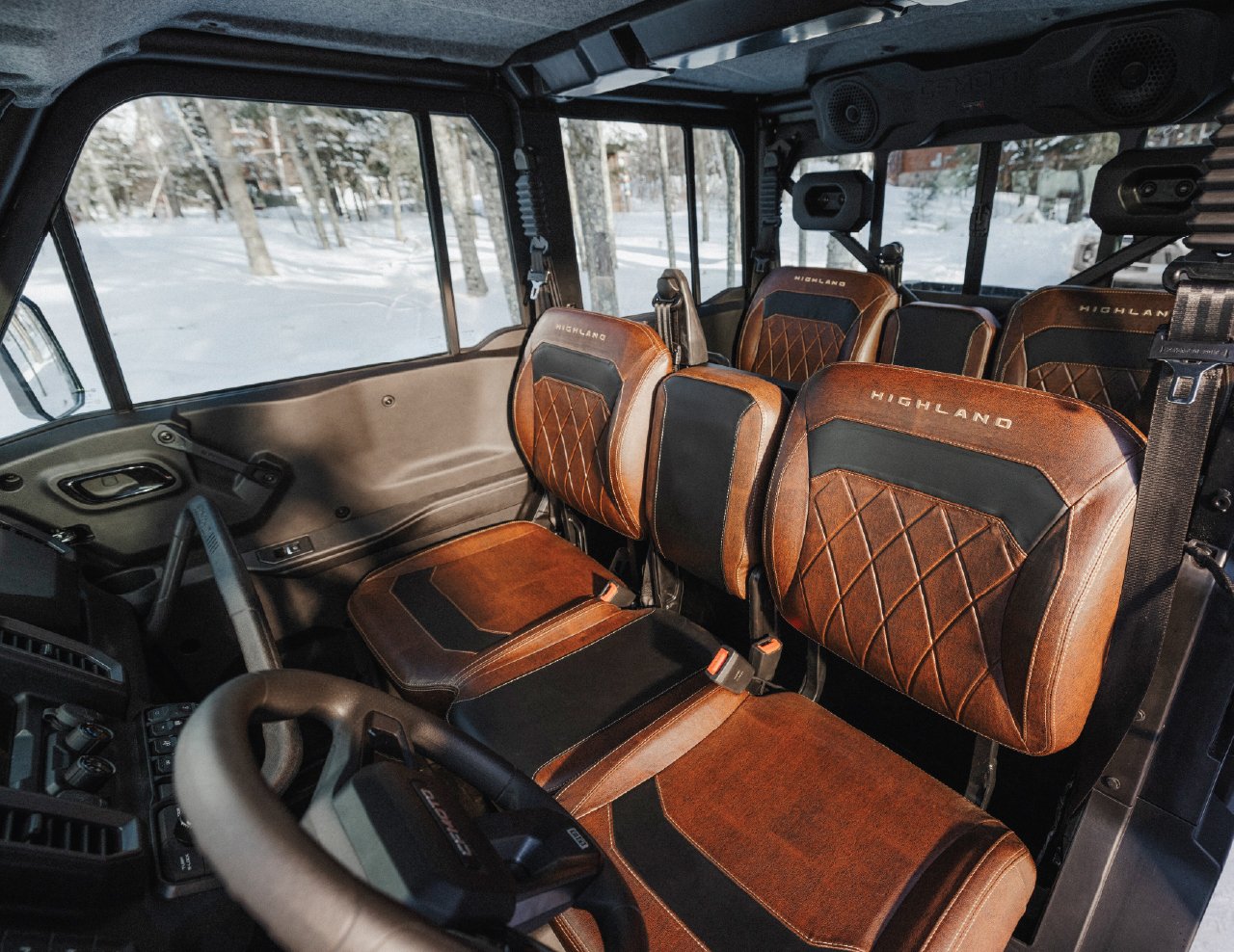 2025 CFMOTO UFORCE U10 XL PRO HIGHLAND Bordeau red