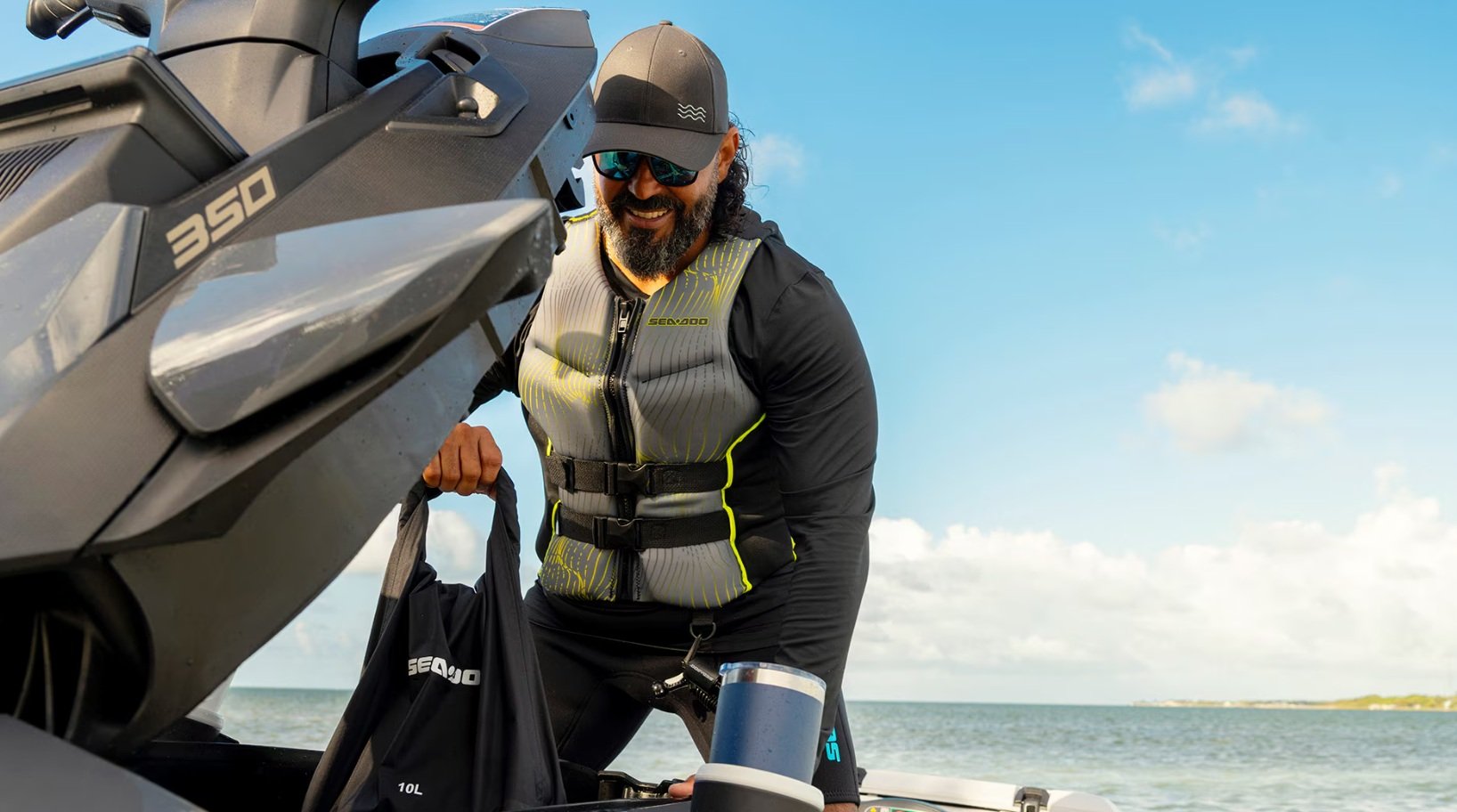 2027 Sea Doo GTX Limited 350 Audio White Pearl Premium