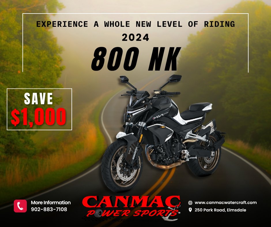 SAVE up to $1,250 on CFMOTO Motorcycles!