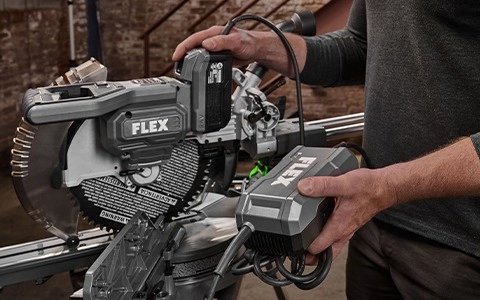 FLEX 12 Dual Bevel Sliding Miter Saw (Tool Only)