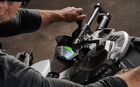 FLEX 12 Dual Bevel Sliding Miter Saw (Tool Only)