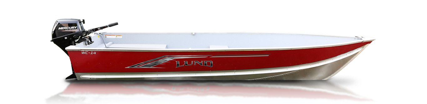 Lund WC 14 Tiller Boat Package