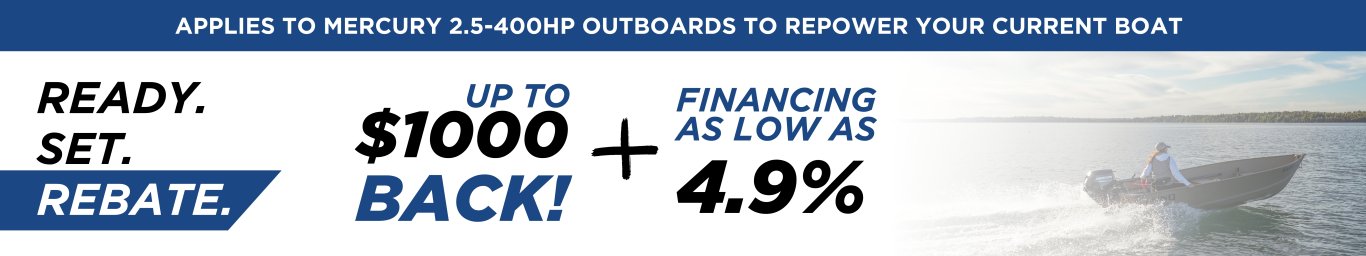 Mercury Ready. Set. Rebate.