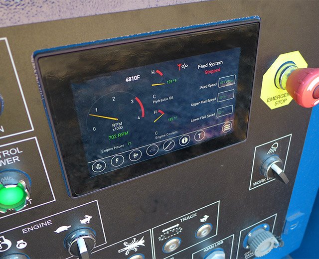 Astec Peterson 4800F Chain Flail Debarker