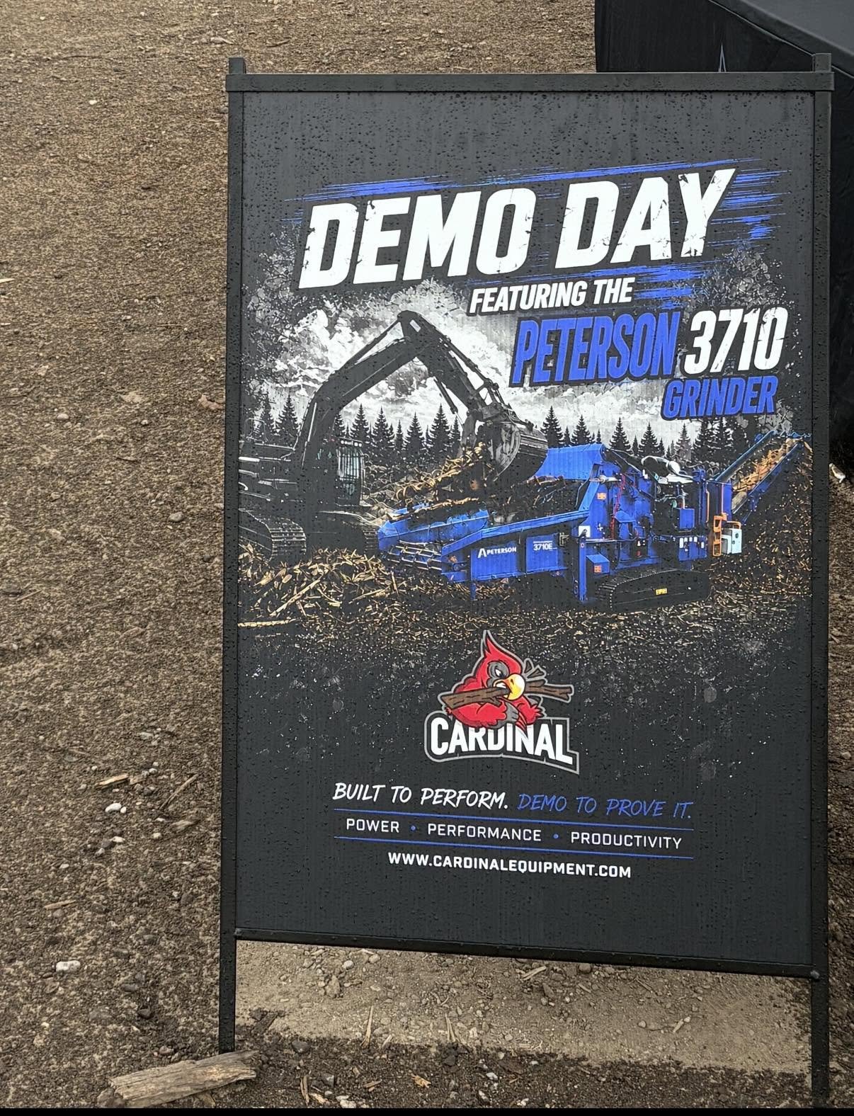 Successful Peterson 3710E Demo Day in Ontario