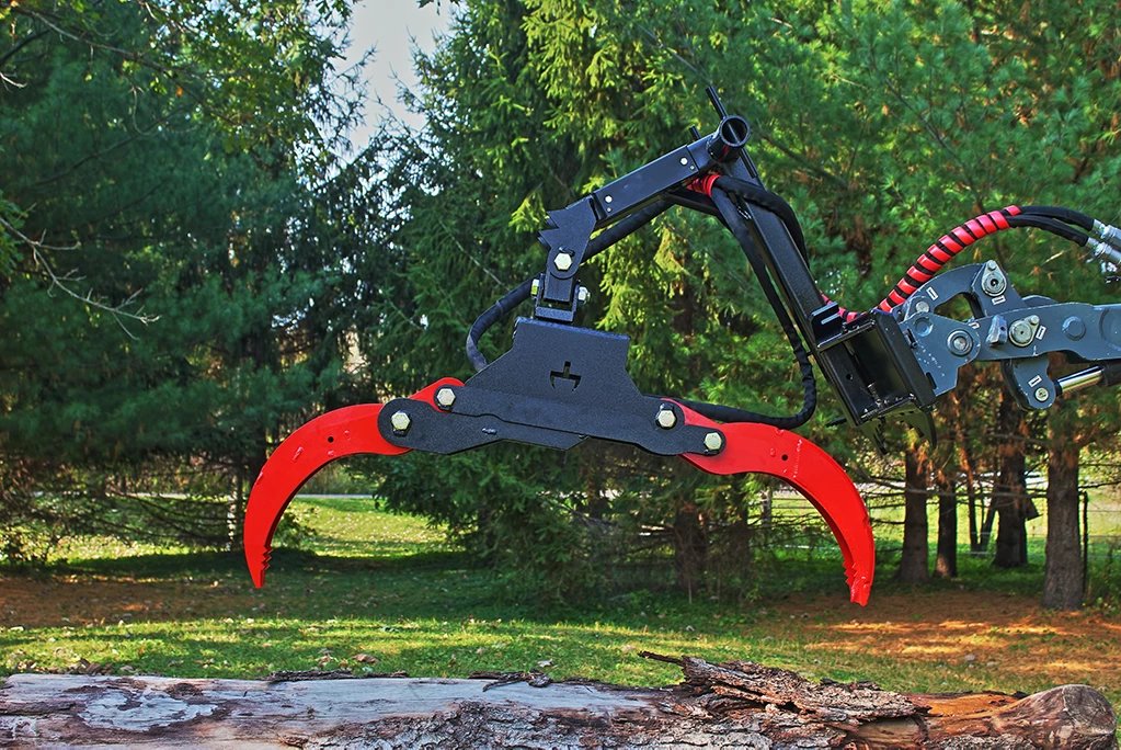 Branch Manager 56 T1031 BMGX2 Mini Skid Steer Log Grapple
