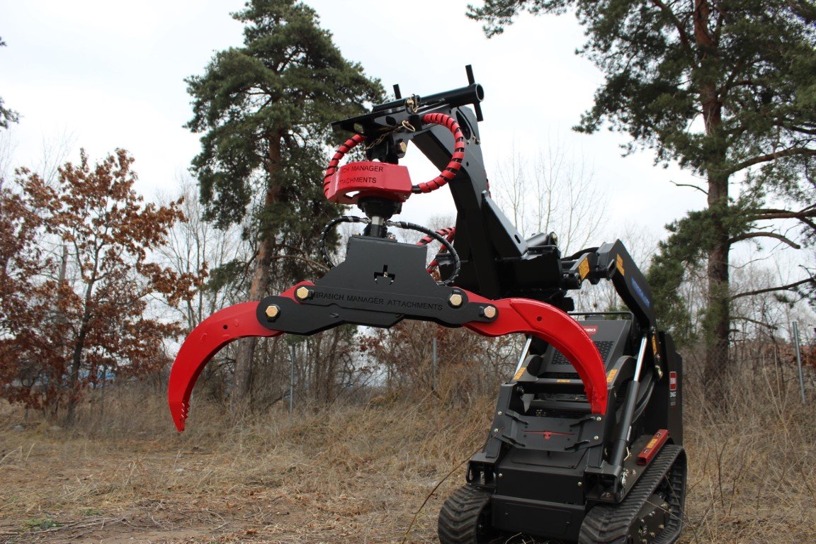 Branch Manager 56 T2010 BMGXT Mini Skid Steer Log Grapple