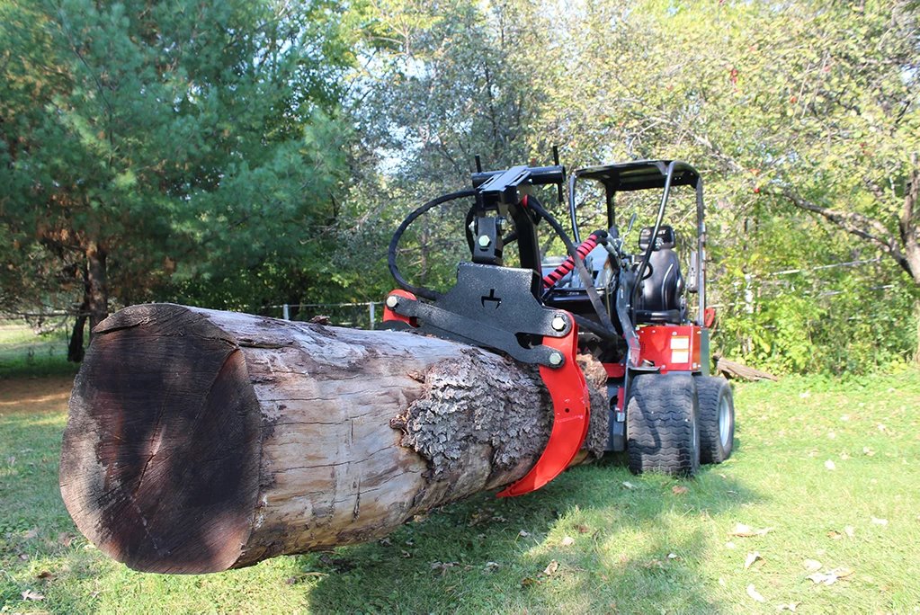 Branch Manager 66 T3010 Mini Skid Steer Log Grapple