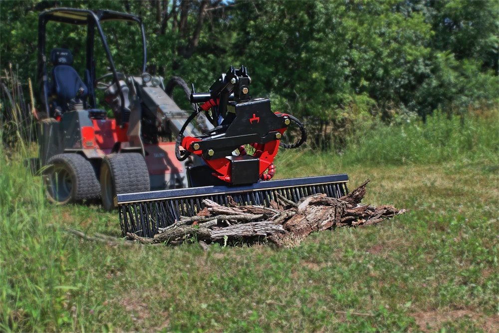Branch Manager T1076 Hitch Rake Attachment