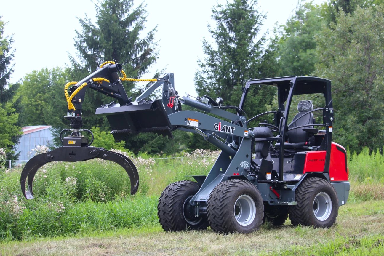 Branch Manager 53 T4010 HDR Skid Steer Log Grapple Attachment