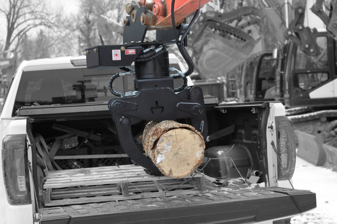 Branch Manager 44 T4060S Mini Excavator Log Grapple