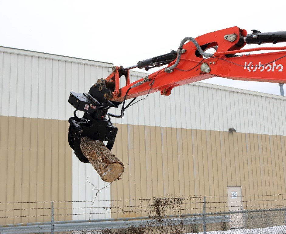 Branch Manager 44 T4060S Mini Excavator Log Grapple