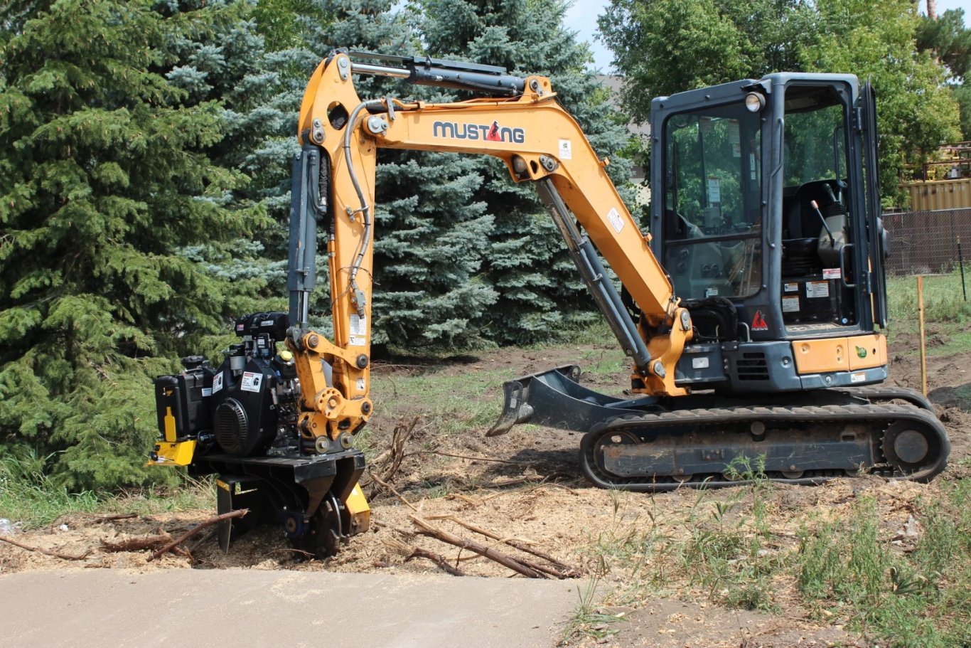 Branch Manager 38 Special Excavator Stump Grinder