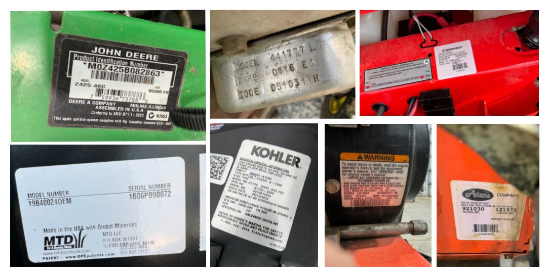 The Importance of Bringing Your Model and Serial Number When Shopping for Parts and Maintenance Supplies