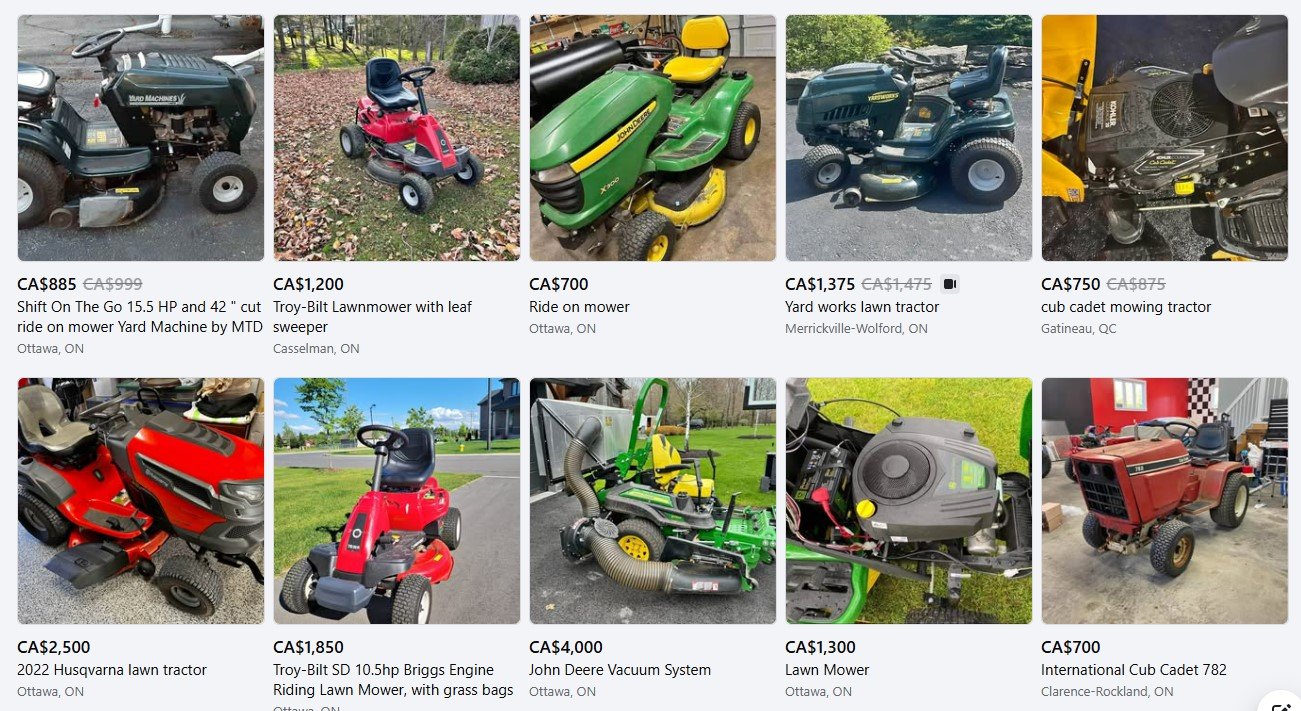 What to Look for When Buying a Used Lawn Tractor