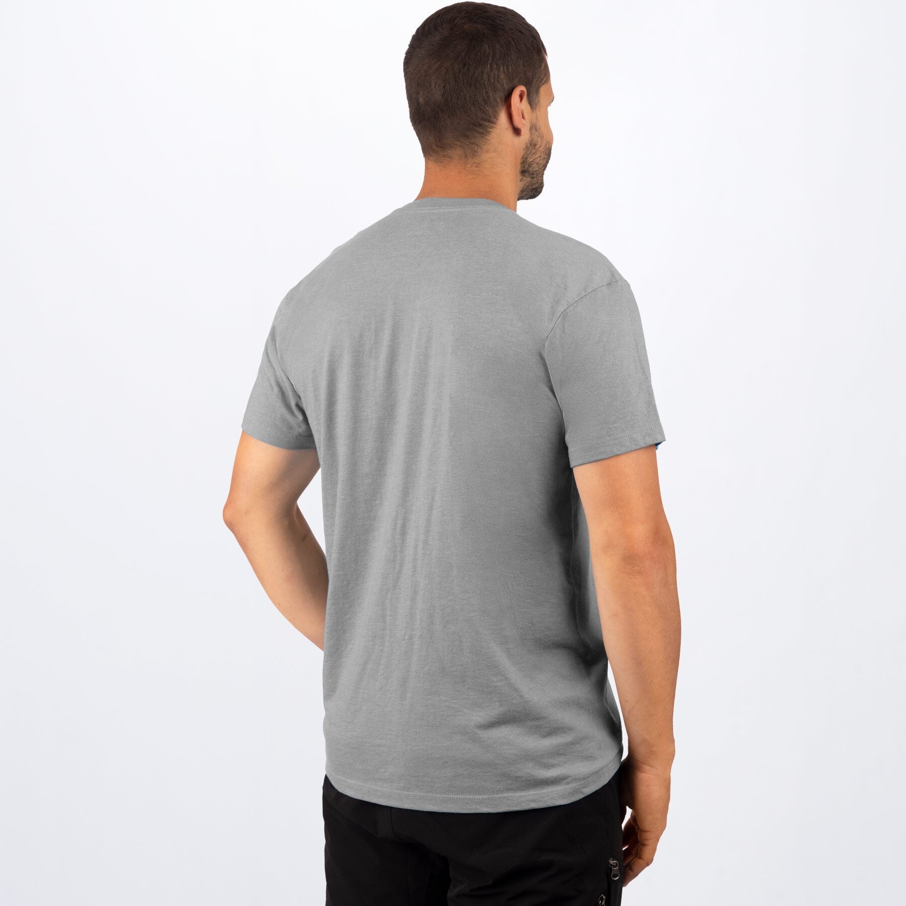 Men's Podium Premium T Shirt S Black/Grey