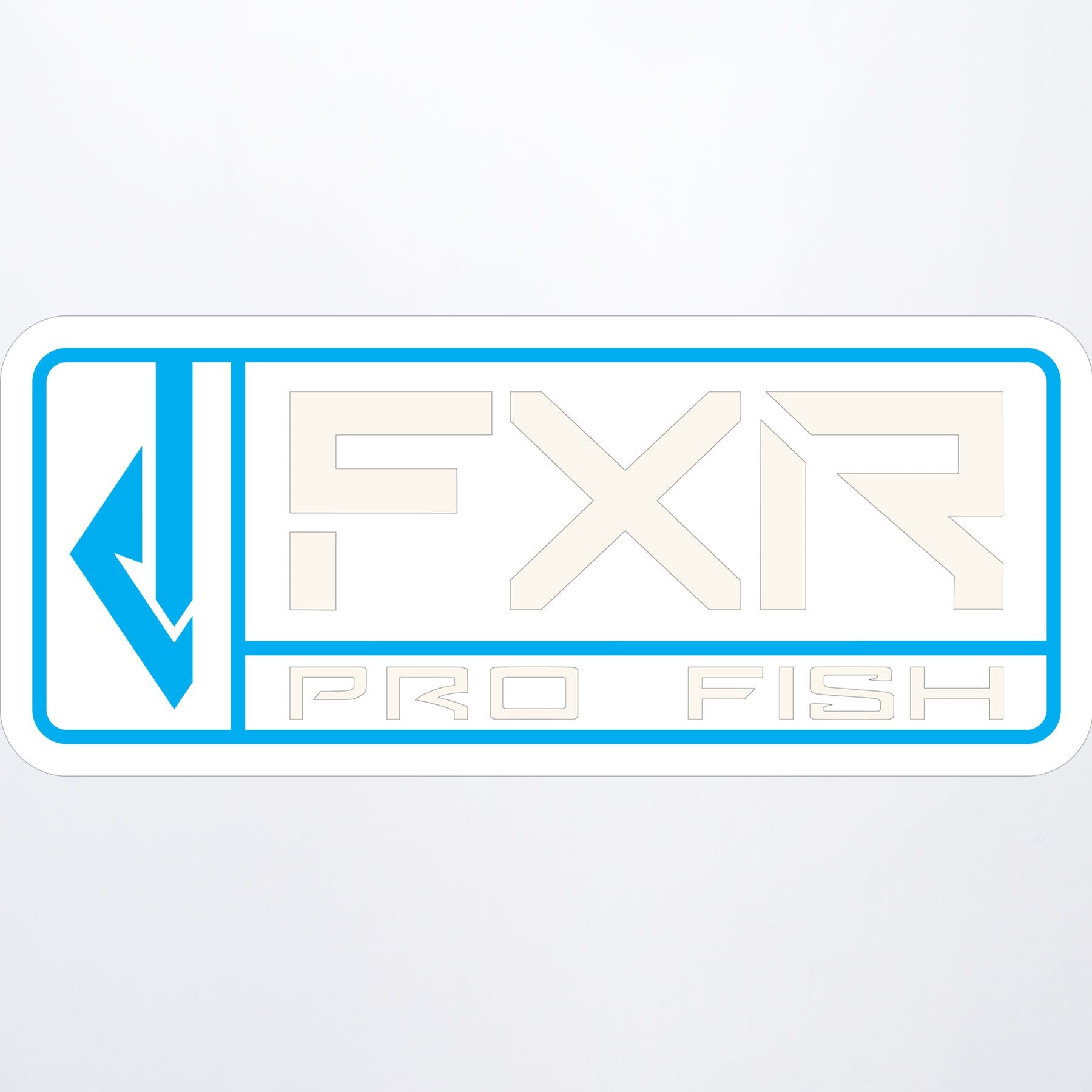 FXR Pro Fish Stickers 6"