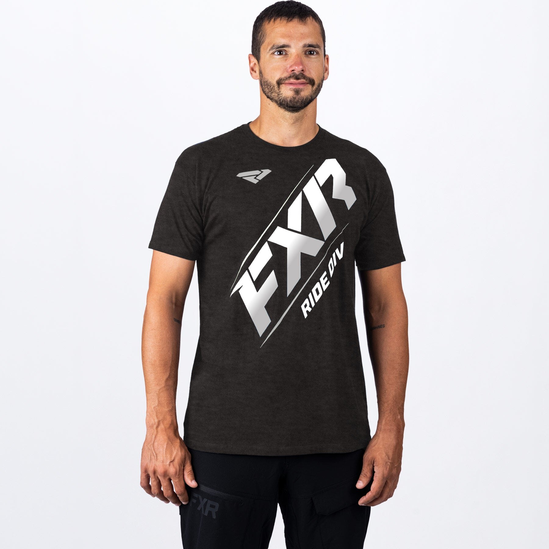Men's CX Premium T Shirt S Black/Inferno