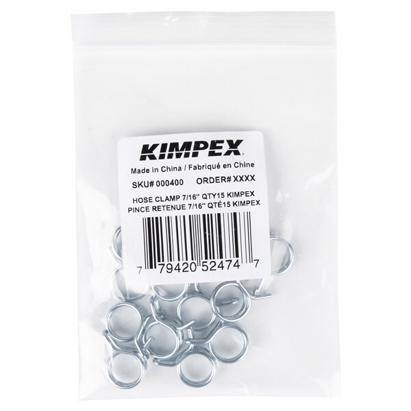 Kimpex Fuel Line hose clamps 7/16″