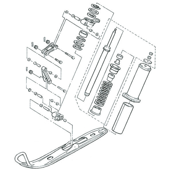 Kimpex Yamaha Front Suspension Hardware Kit