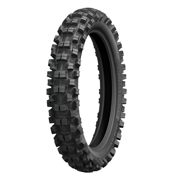 Michelin StarCross 5 Medium Tire Rear 120/80 19 63M (130 km/h / 600 lbs) 120 80 19