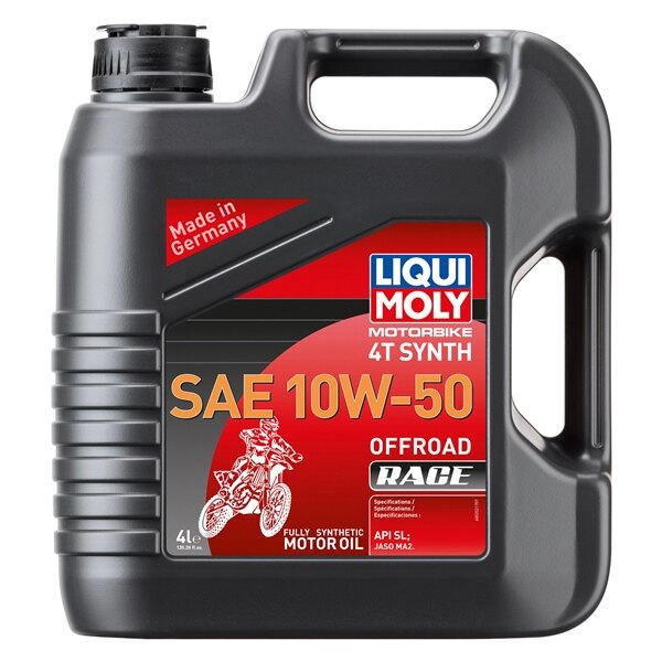 Liqui Moly Oil 4T Synthetic Offroad Race 10W50 4 L / 1.05 G