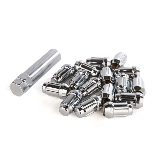 WCA Conical Lug Nut Kit (16) with Tip Closed 217308