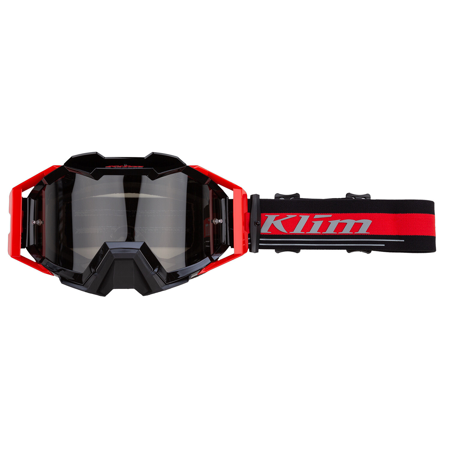 Viper Pro Off Road Goggle Stripe Red Smoke Lens