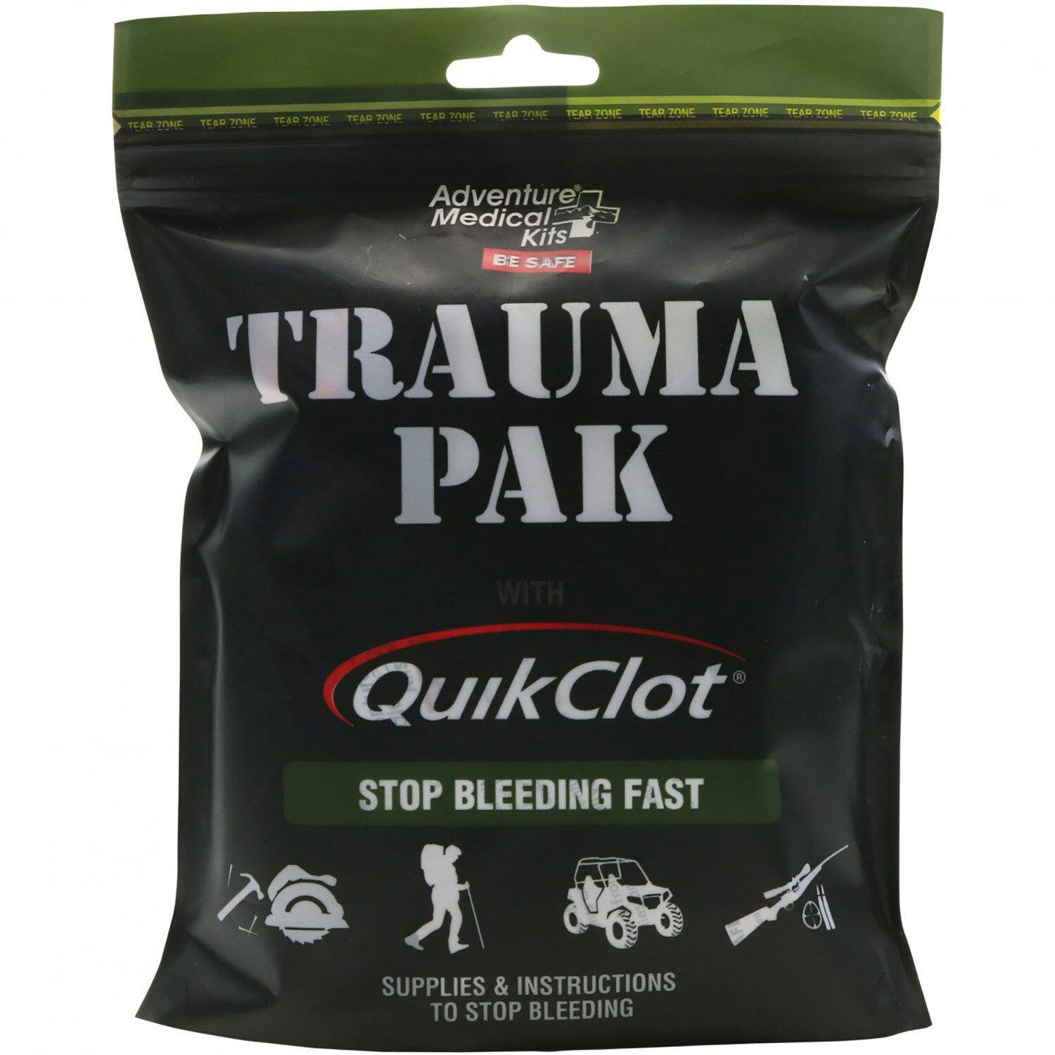 Trauma Pak w/Quickclot Black