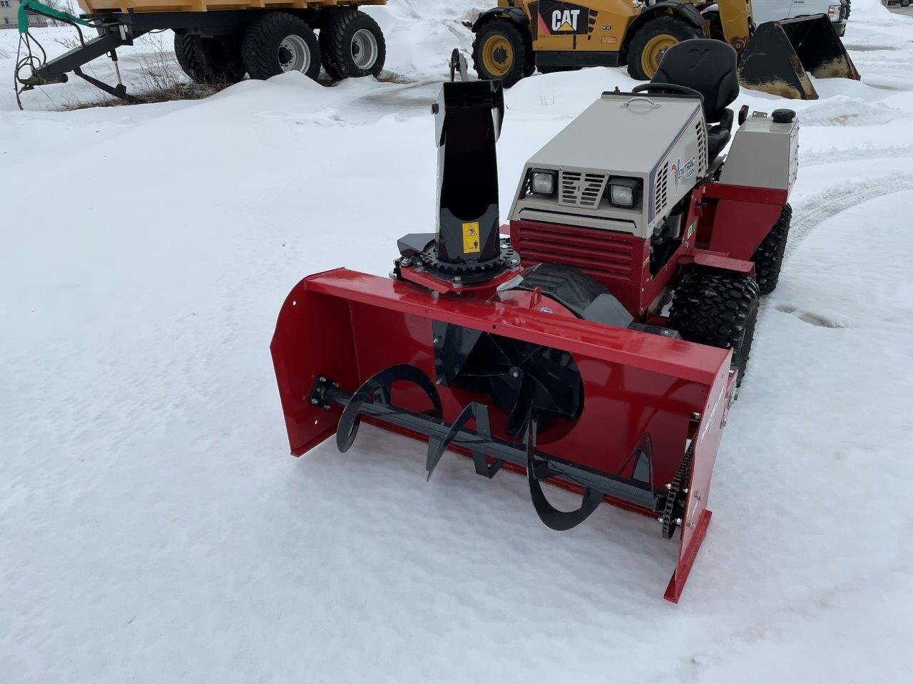 Meteor Snow Blower for Ventrac and Steiner, 54” width, Hyd Hood Turn