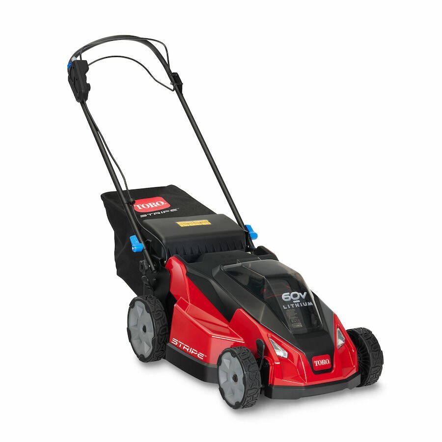 Toro 60V MAX* 21 in. Stripe™ Dual-Blades Self-Propelled Mower - 7.5Ah Battery/Charger Included
