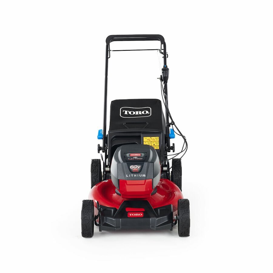 Toro 60V Max* 21 in. (53cm) Recycler® w/SmartStow® Push Lawn Mower with 4.0Ah Battery
