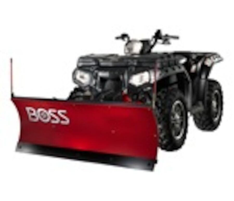 Boss COMPACT VEHICLE PLOWS 5' Poly Straight Blade
