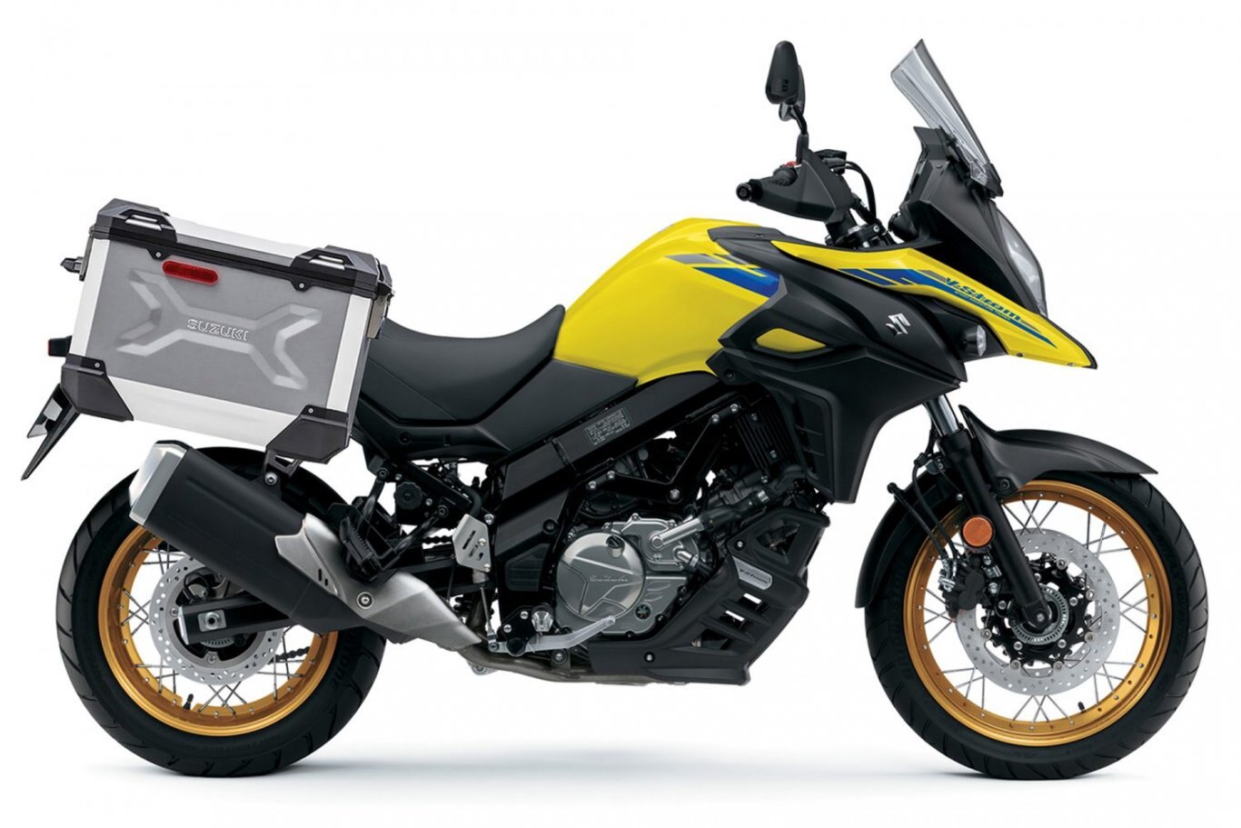 2022 Suzuki V Strom 650XAA Champion Yellow