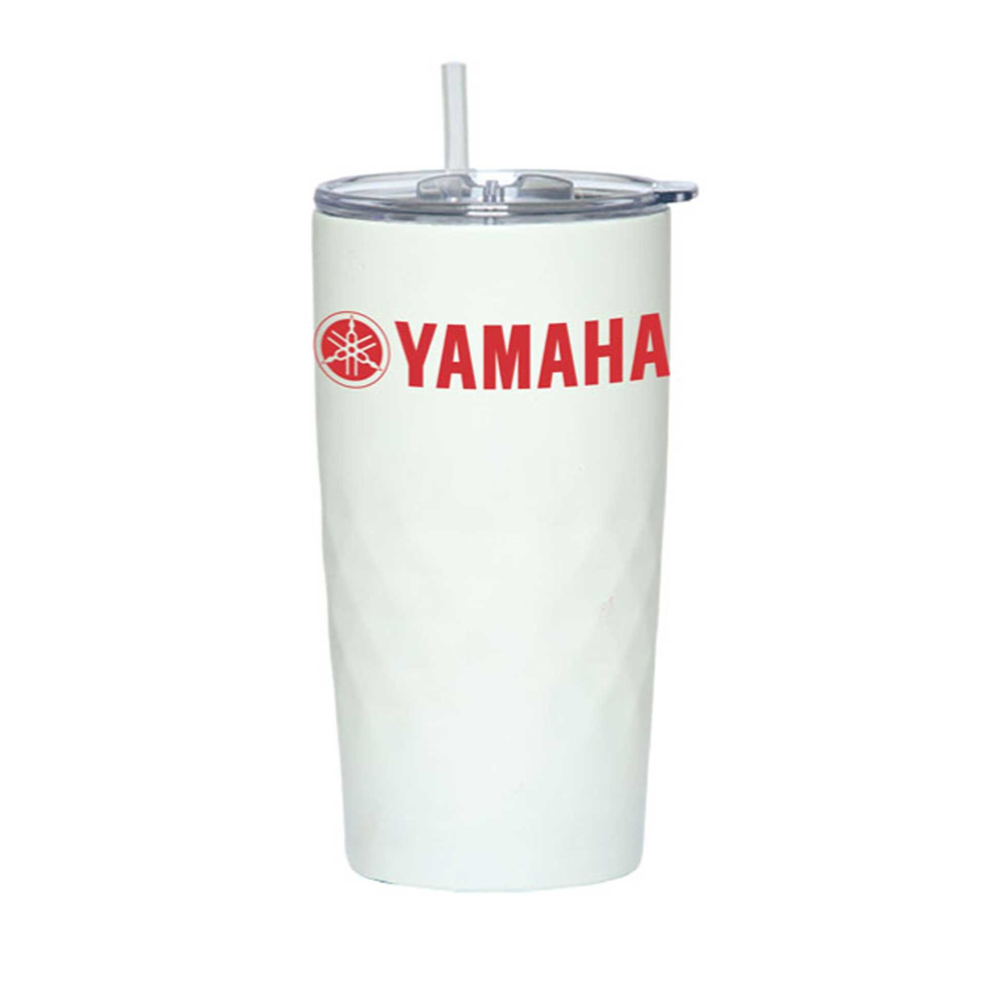 Yamaha Stainless Steel Travel Bottle with Straw