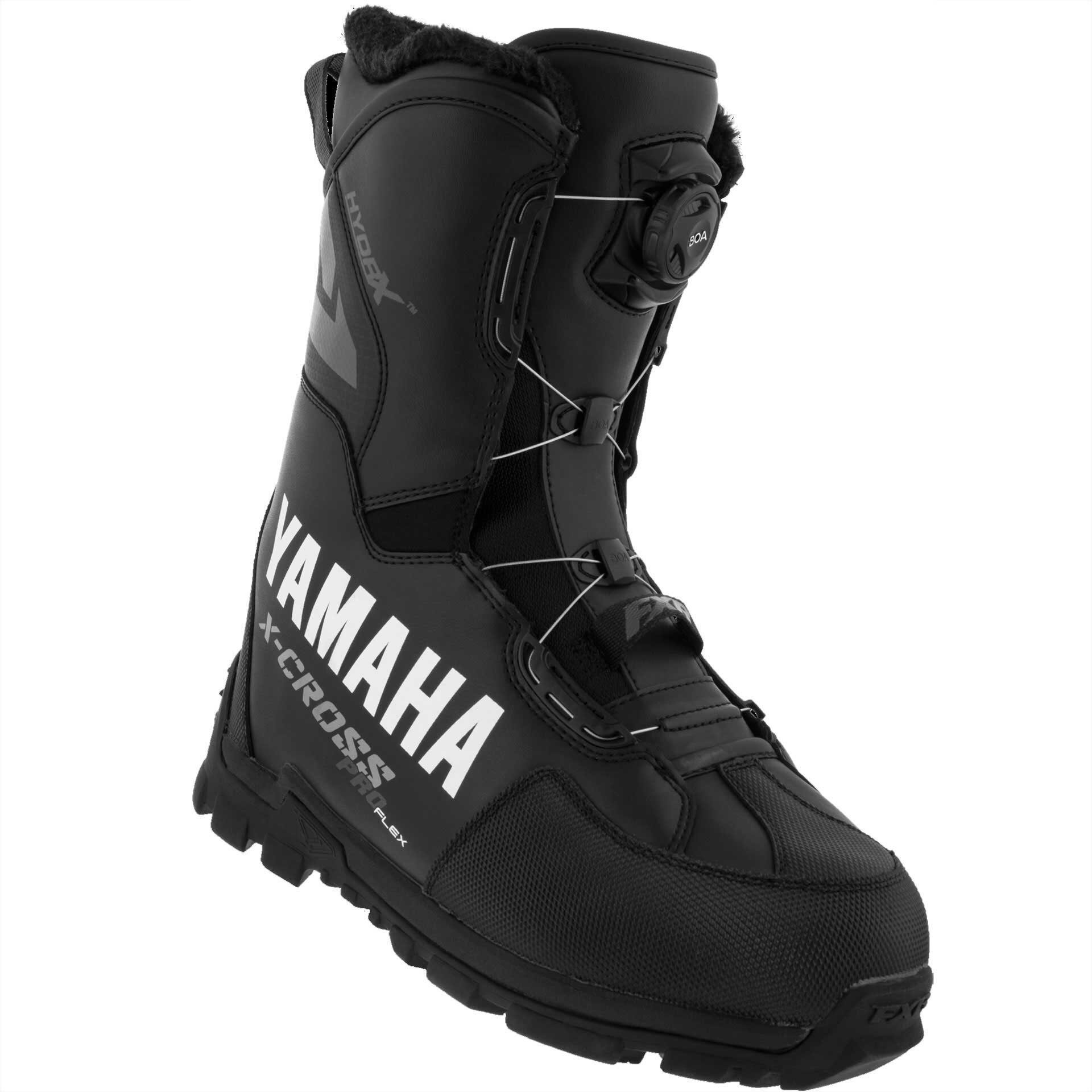 Yamaha X Cross Pro Flex BOA® Boots by FXR® Size 7 black
