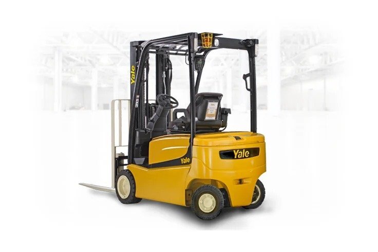 Yale4 Wheel Electric Forklift Truck Pneumatic Tire 3000 4000lbs