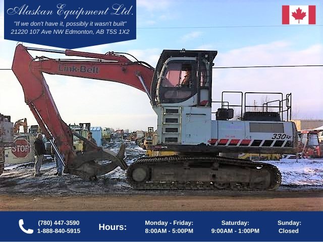 2007 LINK-BELT 330 LX HYDRAULIC EXCAVATOR SCRAP HANDLER