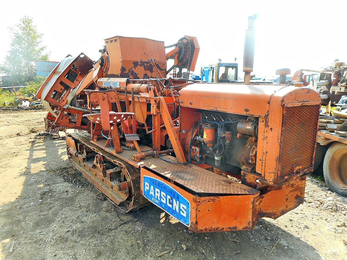 1961 Parsons 155 Crawler Trencher