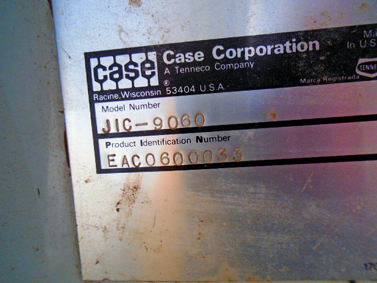 1993 Case 9060 Crawler Excavator with Ohio 48 Magnet
