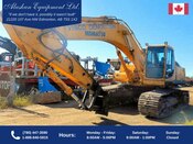 2000 Komatsu PC300LC-6LE Excavator Tracked Material Handler with Extended Boom Scrap Magnet