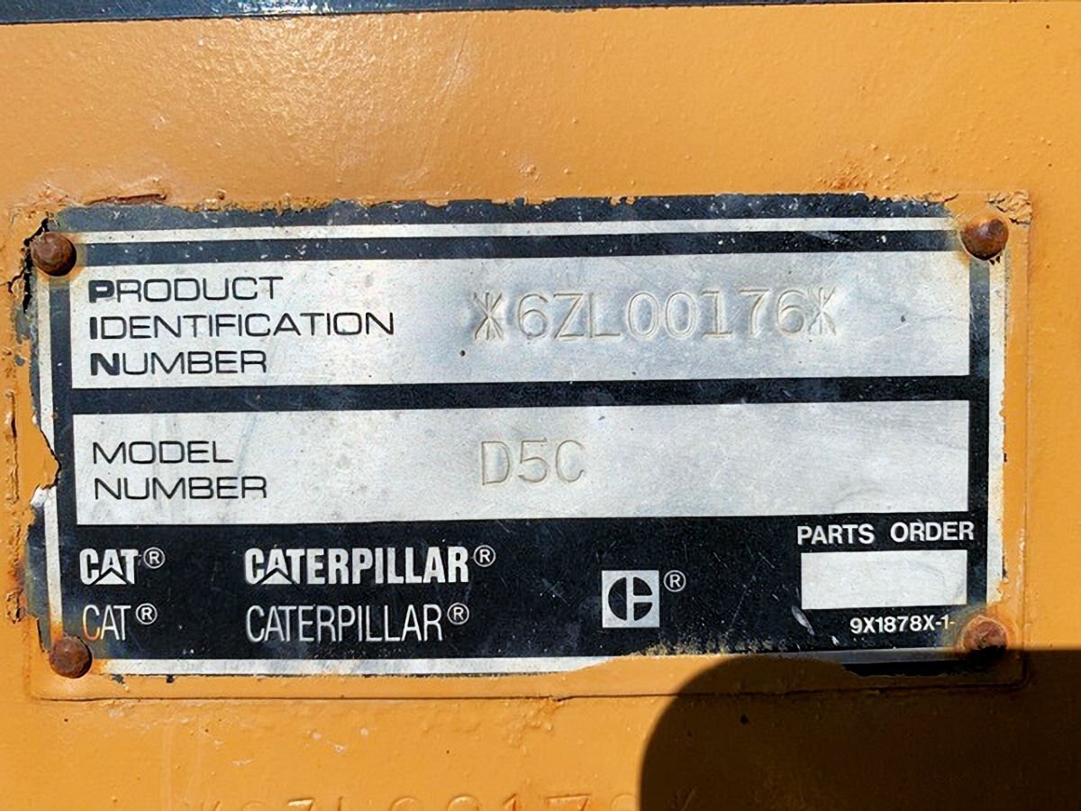 1994 Caterpillar D5C LGP Series III Crawler