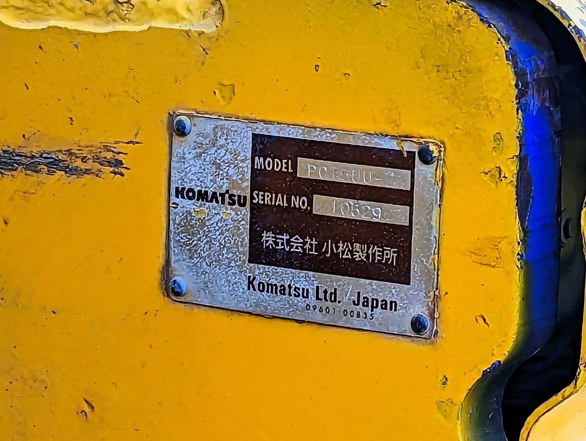 1995 Komatsu PC75UU 2 Hydraulic Excavator